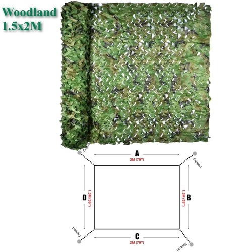 Woodland camouflage netting - camouflage,