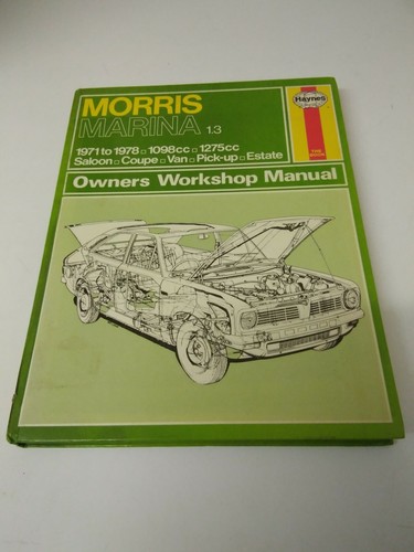 Haynes manual morris marina - haynes,