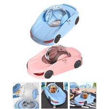Hamster Exercise Wheel Pet Toy Car Multiuse Detachable Hamster Sport Ball Clear