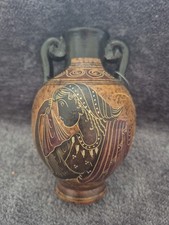 Handmade Replica Of Period 500bc Greek Amphora Vase. Collectors Item. VG Quality