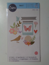 Sizzix Thinlits Floral Banner