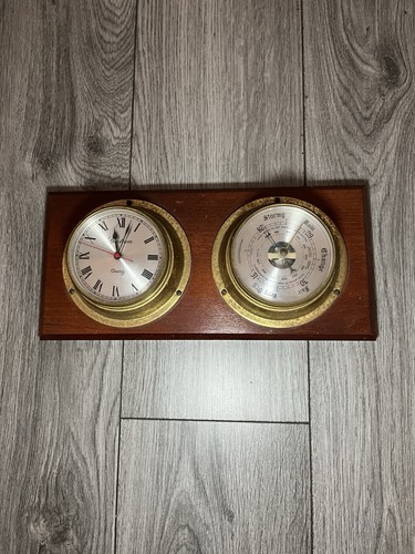 Vintage style brass clock - vintage, &