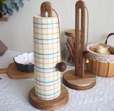 Wooden Kitchen Roll Holder