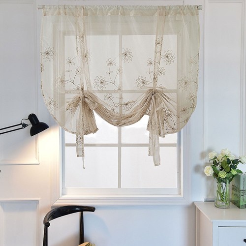 Vintage embroidery sheer roman - embroidery,