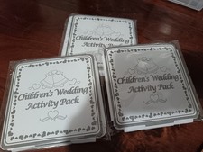 3 childrens wedding activity