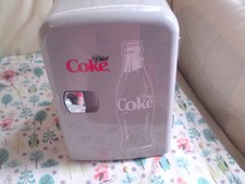 DIET COKE MINI FRIDGE VGC USED