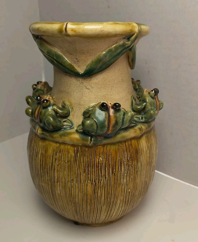 Vintage majolica style - vintage, glazed