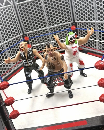 Mexican wrestling cage ring - wrestling,