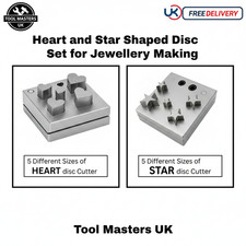 Disc Cutter Star and Heart 5