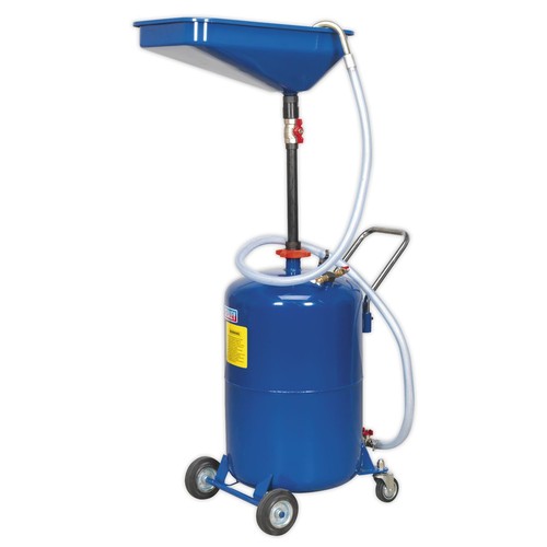 Sealey waste oil drainer 65ltr - waste,