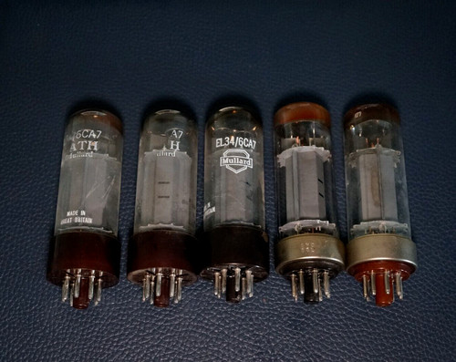 Mullard el34 tubes big - tubes,