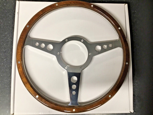 Mountney wooden steering - ,
