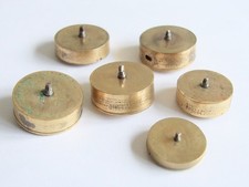 6 x verge pocket watch barrels