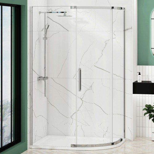 1950mm offset quadrant shower - 1950mm,