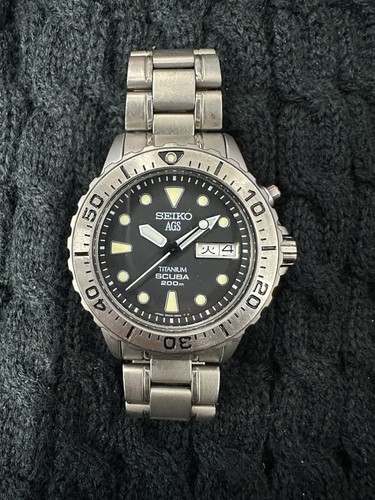 Seiko ags scuba kinetic - scuba,