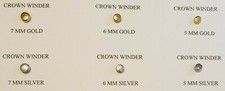 watch parts crown logo winders