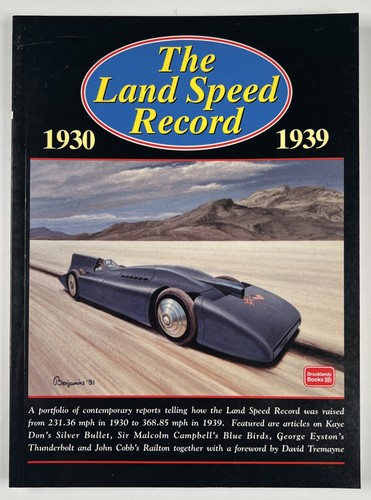 Land speed record 1930 - land, 1930-1939