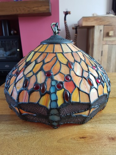 Dragonfly tiffany lampshade - dragonfly,
