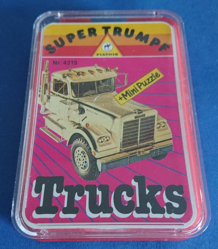 Piatnik super trumpf - piatnik, trucks