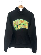 Mens Billionaire Boys Club Popover Hoodie Heat Map Arch Logo Black Cotton Large