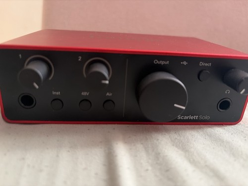 Focusrite scarlett solo - scarlett,
