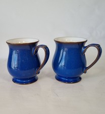 2 x Denby Imperial Blue