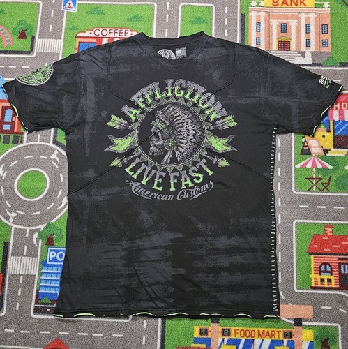 Y2k affliction aop grunge - y2k,