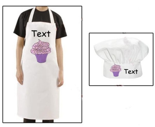 Personalised adult chef - personalised, hat