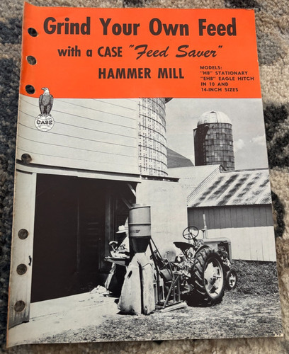 Case tractor hammer mill - tractor,