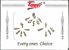 Indian Bindi Golden Assorted