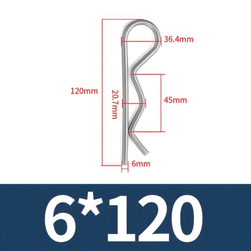 Clips clevis pins cotter - r,