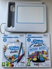 Nintendo Wii -  U Draw Tablet and two games udraw studio and udraw stuido instan