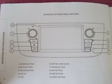 FIAT PUNTO SAT NAV NAVIGATION