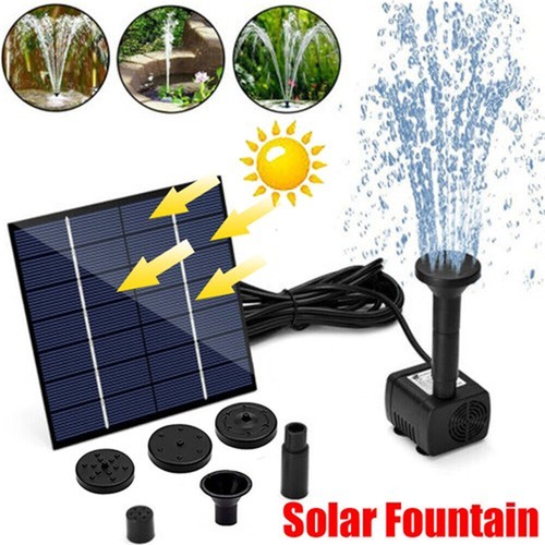 Solar powered water pond - uk,