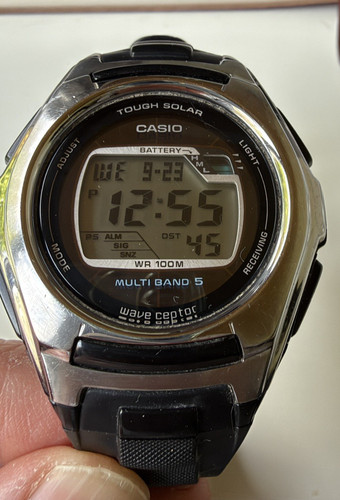 Mens casio m120 tough solar - mens, wv-m120