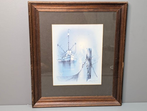 Andres orpinas signed framed - andres,
