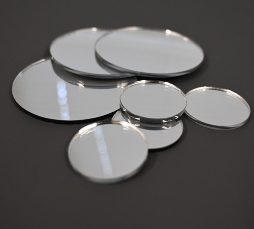 Mirror acrylic disc circle - mirror,