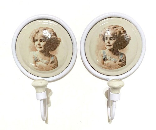Victorian child ceramic metal - child,