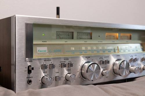 Sansui 6000 receiver - sansui, g-6000