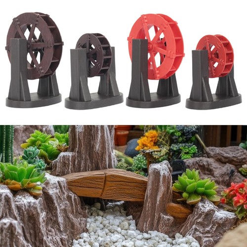 Simulated water wheel model - simulated,