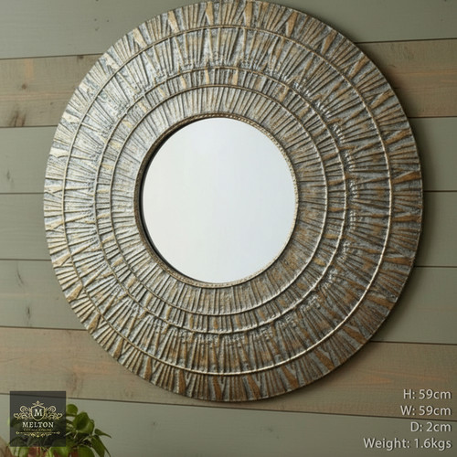Mirror vintage style - vintage, metal