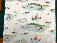 Cath Kidston BOATS Cotton Duck