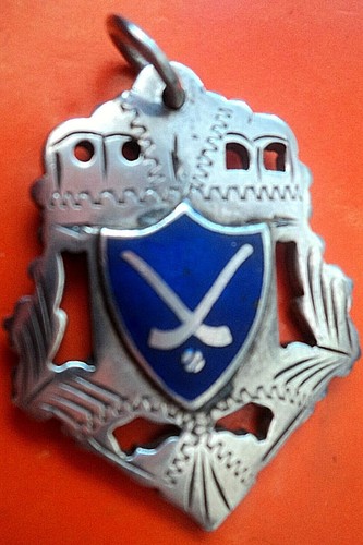 Irish sterling silver enamel - sterling, &