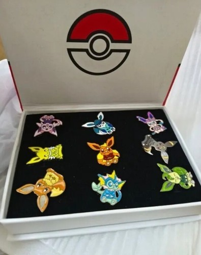 Pokemon pin badge set - pokemon,