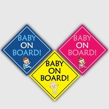 2 x Baby On Board Child Safety