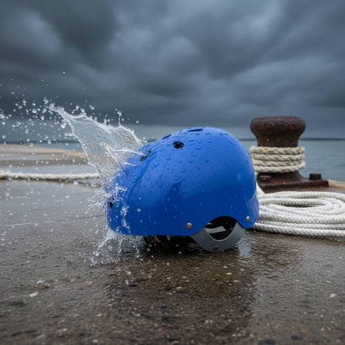 Kayaking helmet shock - helmet,