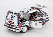 Kyosho Lancia Delta HF 4WD Olympus Rally 1987 Martini Rossi #3 1:18