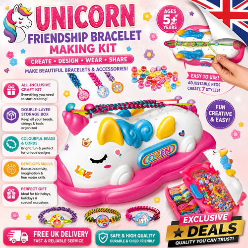 Unicorn friendship bracelet - friendship,