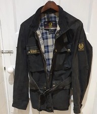 Vintage Belstaff Road Master 2  Wax Cotton Jacket.  Size Small 