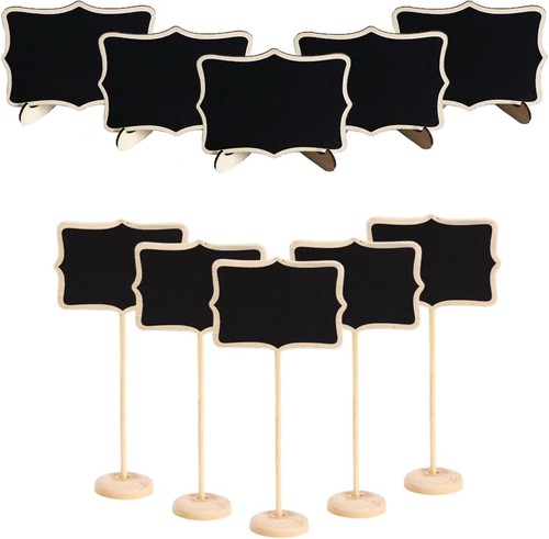 Mini chalkboard signs set - chalkboard, of